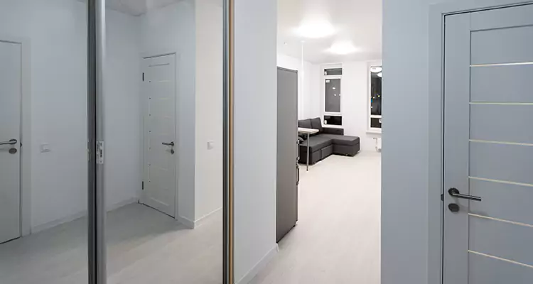 Modern Mirrored Closet Doors Repair in Martinez, CA