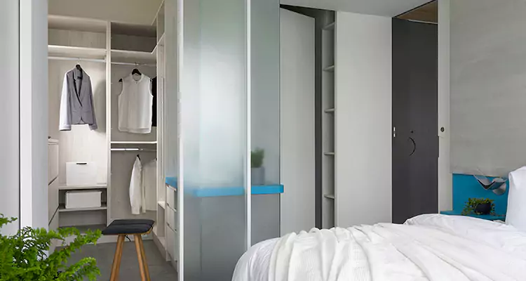 Closet Door Bi Fold Installation in Martinez, CA