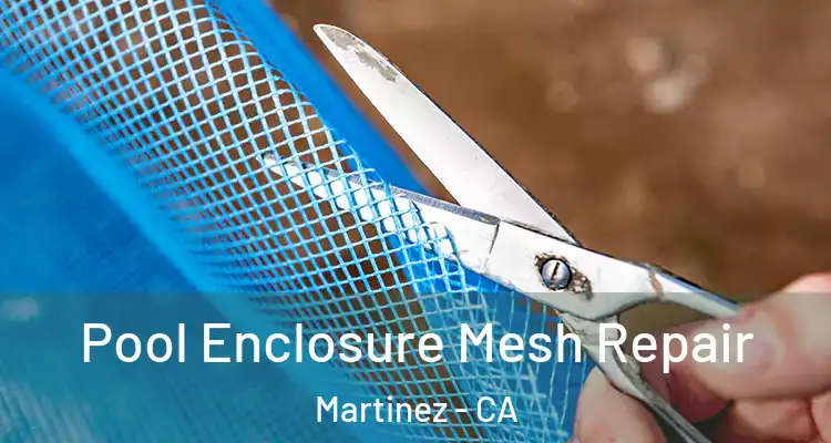  Pool Enclosure Mesh Repair Martinez - CA